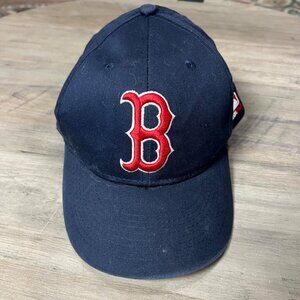 Boston Red Sox Youth Baseball Cap Team MLB Navy Adjustable Strap By OC Sports